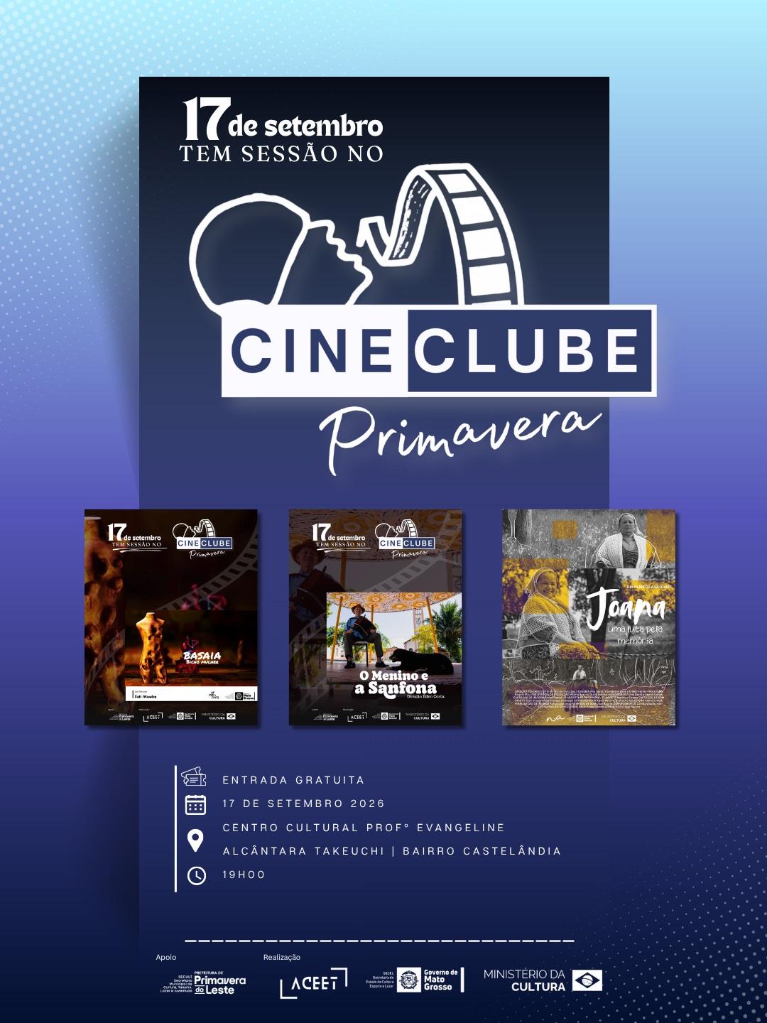 O Cineclube Primavera exibe sua 5° sessão nesta quinta-feira