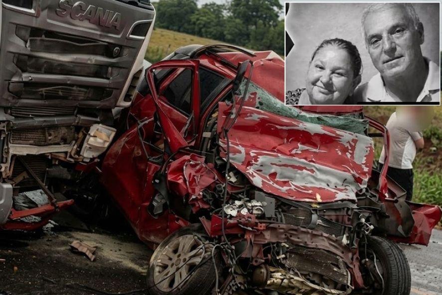 Rosário Oeste; Saiba quem são as vítimas de grave acidente entre picape e carreta