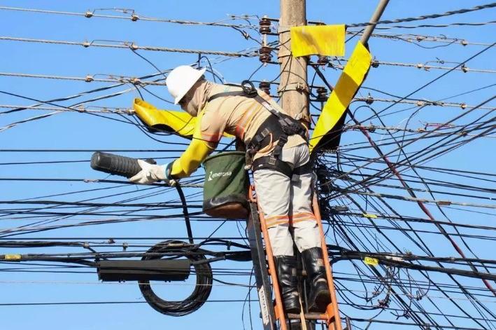 Cabos irregulares: retirada em Mato Grosso ultrapassa a marca de 100 toneladas