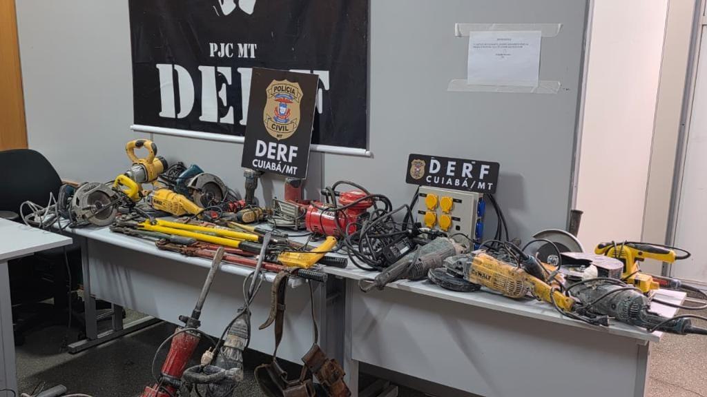 Cuiabá; DERF prende homem por furto de fios de cobre no bairro Santa Rosa