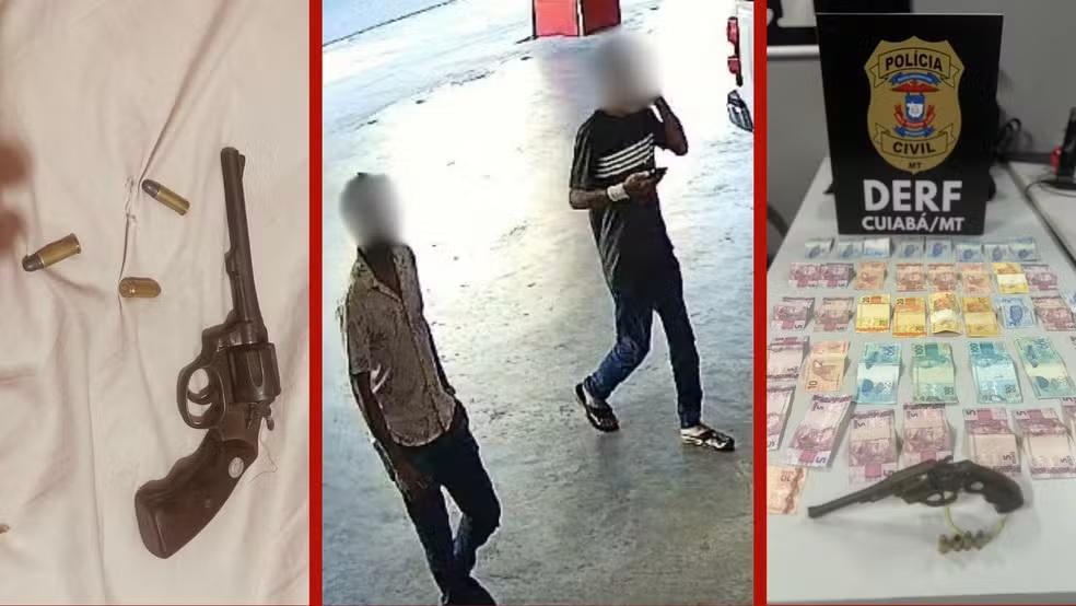 Cuiabá; Menino de 11 anos é baleado durante assalto com refém em farmácia