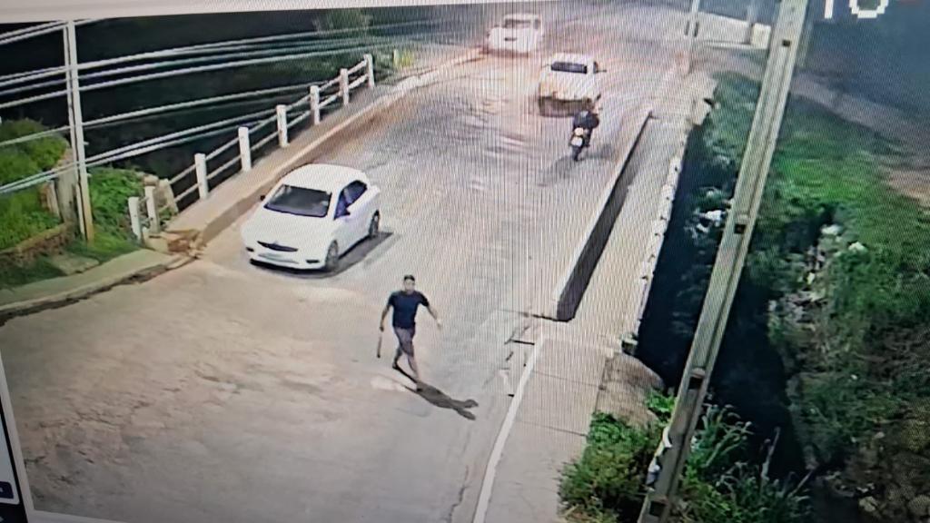 Cuiabá; PM prende homem por danificar câmera do programa Vigia Mais MT