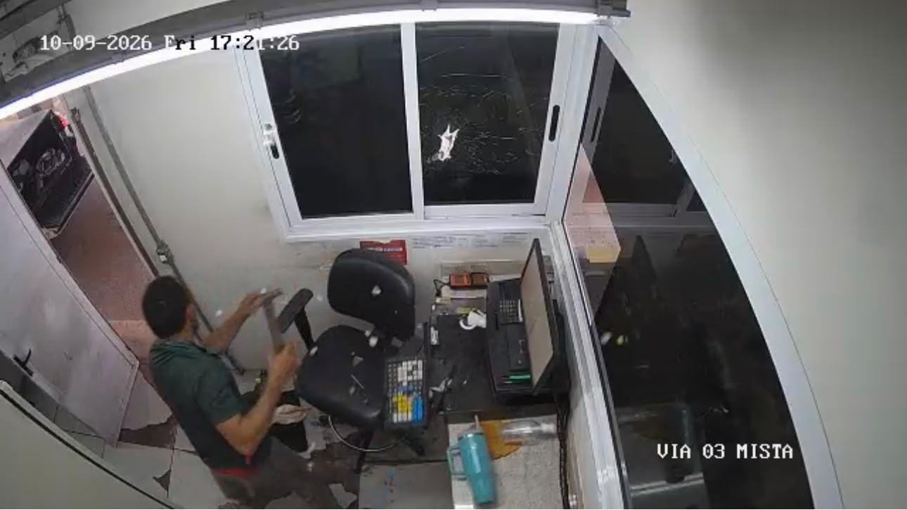 MT-130; Homem é preso pelo GAP após quebrar equipamentos em pedágio