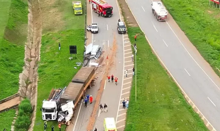 Acidente grave na BR-163 deixa um morto em Sorriso