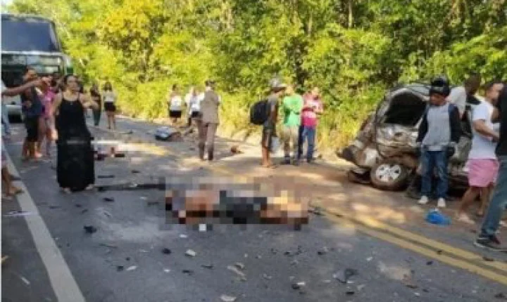 Acidente na estrada de Chapada dos Guimarães (MT) mata 4 pessoas