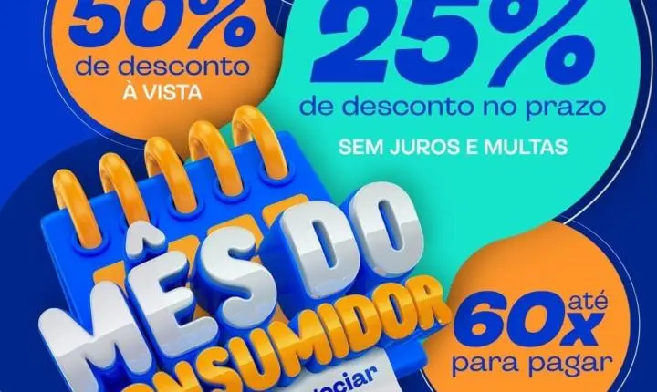 Aegea lança campanha especial com descontos nas faturas de água para o Mês do Consumidor nas cidades do Mato Grosso