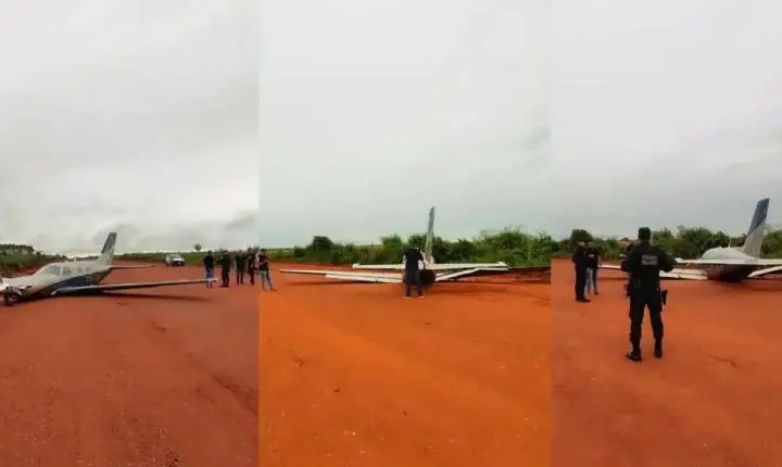 Aeronave com 5 a bordo tem falha no motor e faz pouso forçado em Porto dos Gaúchos