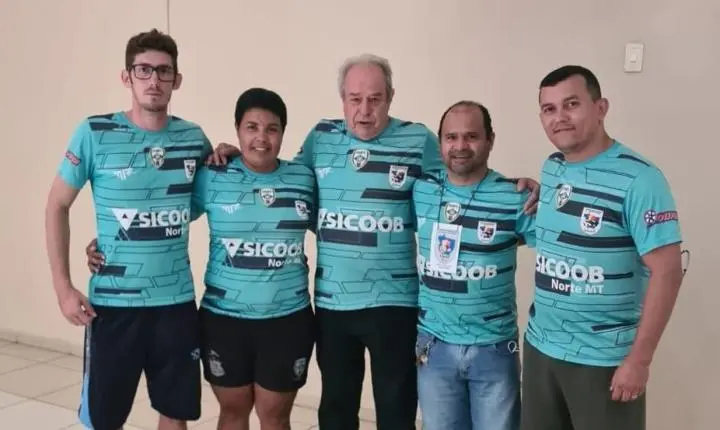 Árbitros de Paranatinga estiveram presente na 8ª Edição do EMAF realizado pela FMFS em Cuiabá