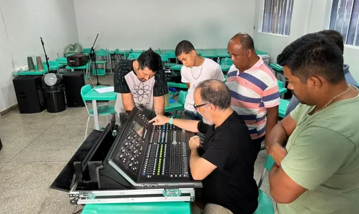 Atenção Barra do Garças e Cáceres; A Seciteci abre inscrições para curso técnico gratuito de iluminação e som