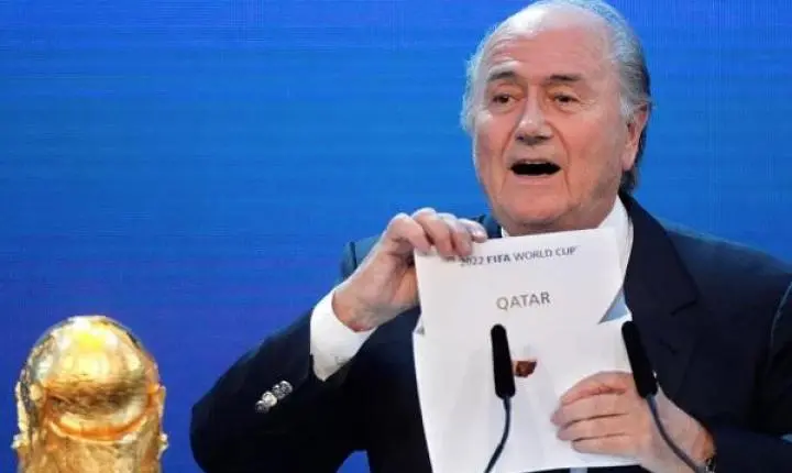 Blatter assume responsabilidade por escolha do Catar para a Copa do Mundo: 