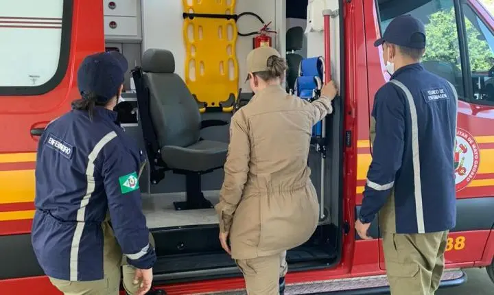 Bombeiros Militares orientam família por telefone e salvam bebê engasgado com uma pedra em Sorriso