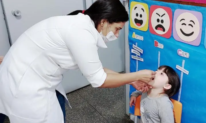 Campo Verde; Campanha de vacinação contra paralisia infantil, a meta é imunizar 3,6 mil crianças no município