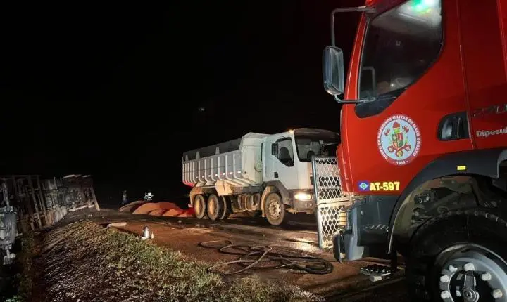 Campo Verde; Corpo de Bombeiros atende a duas ocorrências de incêndio em locais distintos