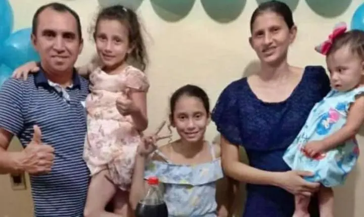 Casal e três filhas de Mato Grosso morrem em acidente de carreta no Paraná