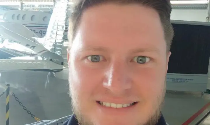 Celso Antônio de 29 anos teve 76% do Corpo queimado após queda de avião agrícola em uma fazenda no município de Paranatinga