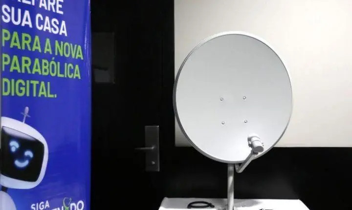Cerca de 1,5 milhão de brasileiros de baixa renda deve receber kit da nova parabólica digital
