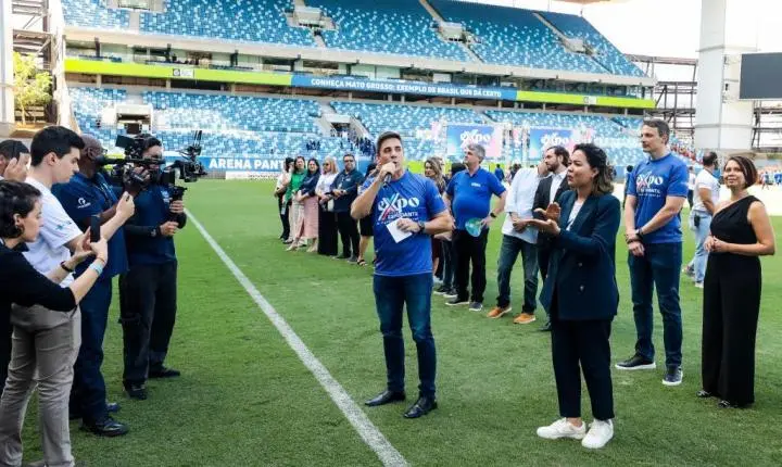 Cerca de 20 mil estudantes participam do 1º dia da Expo Estudantil 2025