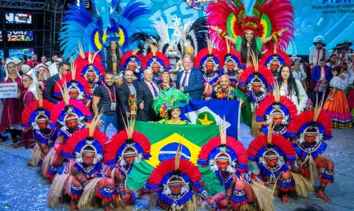 Com apoio do Governo de MT, Flor Ribeirinha conquista mais um título mundial de dança folclórica