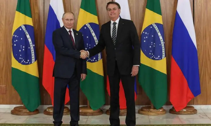 Conversa com Putin garantiu insumos ao agro do Brasil, diz Bolsonaro