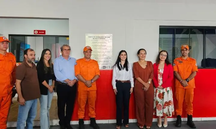 Corpo de Bombeiros é inaugurado em Paranatinga