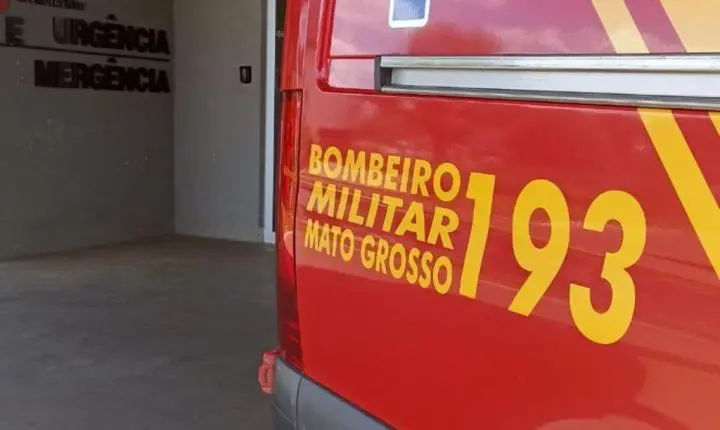 Corpo de Bombeiros socorre bebê que se afogou em piscina de casa