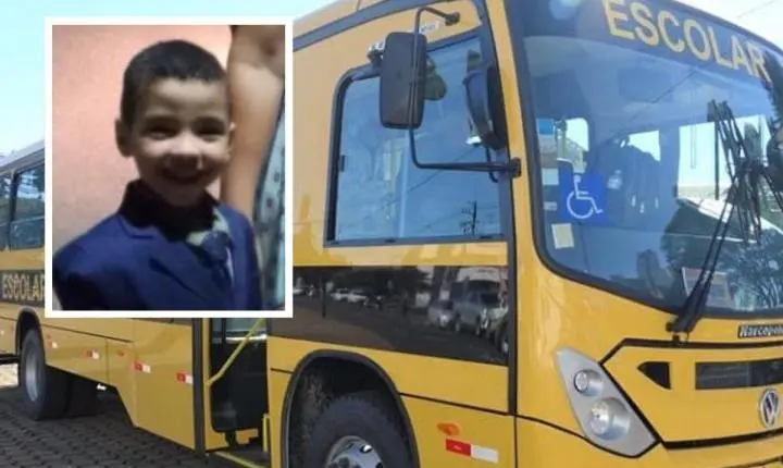 Criança de 6 anos morre atropelada por ônibus escolar em Sinop