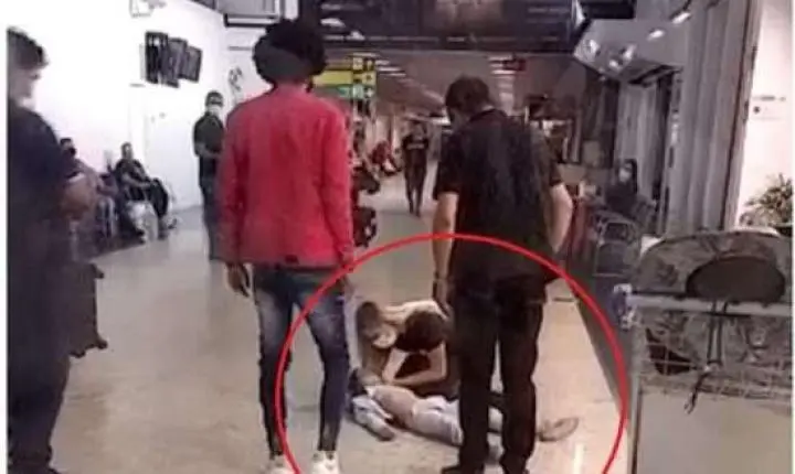 Criança passa mal em aeroporto de VG e prefeitura desmente fake news sobre garoto ter tomado vacina contra covid