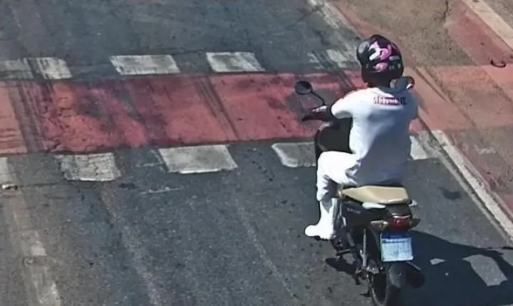 Cuiabá; Vigia Mais MT auxilia na prisão de motoqueiro com mais de 14 anos de pena a cumprir