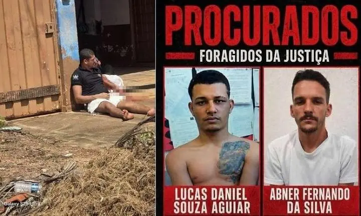 Dois detentos fogem de cadeia pública em MT durante banho de sol