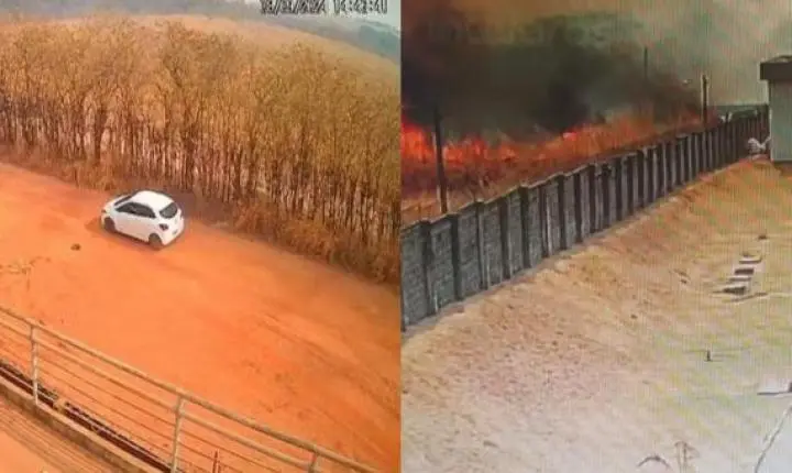 Engenheiro preso por atear fogo em vegetação é solto após pagar 5% da fiança em MT