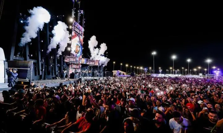 Evento teste leva 50 mil pessoas para show do Natanzinho no Parque Novo Mato Grosso