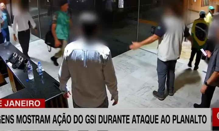 Exclusivo: câmeras mostram ministro do GSI no Palácio do Planalto durante ataques do 8 de janeiro