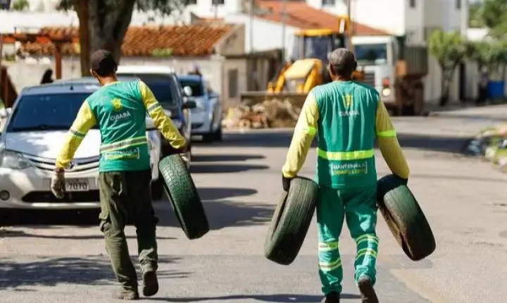 Exemplo; Cuiabá mobiliza 800 profissionais em mutirão contra Aedes aegypti no final de semana