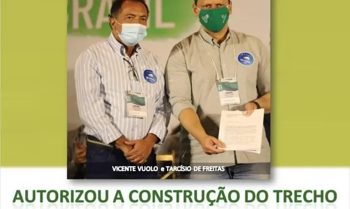 FICO é autorizada no treco ferroviário de 557km entre Água Boa até Lucas do Rio Verde