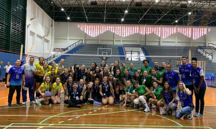 Mato Grosso representado pela equipe do Força Vôlei de Primavera do Leste é destaque nacional no Voleibol em Brasília