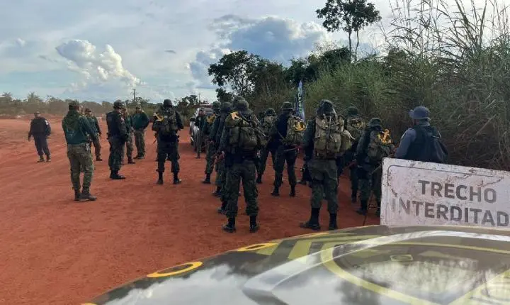 Gefron de MT capacita militares do Pará com instruções de policiamento na fronteira