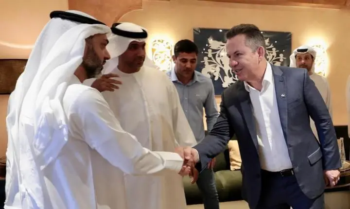 Governador busca expandir comércio com Emirados: 