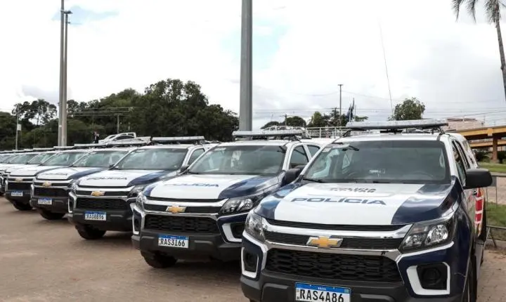 Governo de MT entrega 218 viaturas para as forças de segurança nesta sexta-feira (1º)
