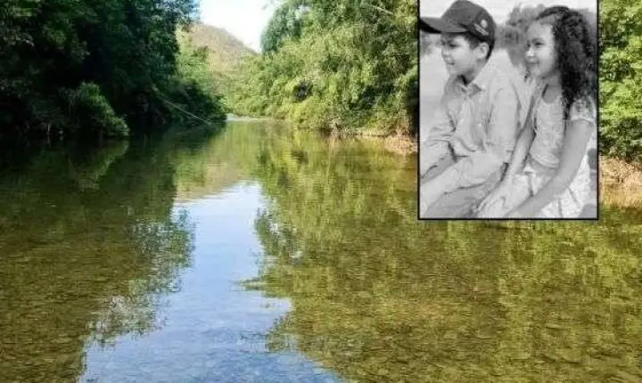 Irmãos de 10 e 7 anos morrem afogados em rio de MT