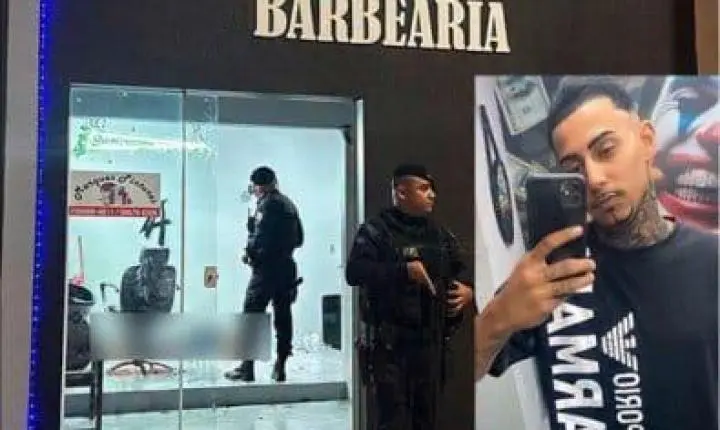 Jovem com tornozeleira é executado a tiros enquanto cortava cabelo em barbearia de Sorriso