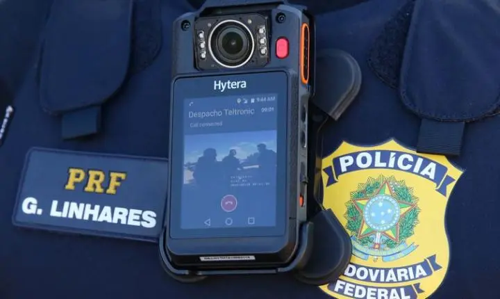Justiça lança documento sobre uso de câmeras por policiais