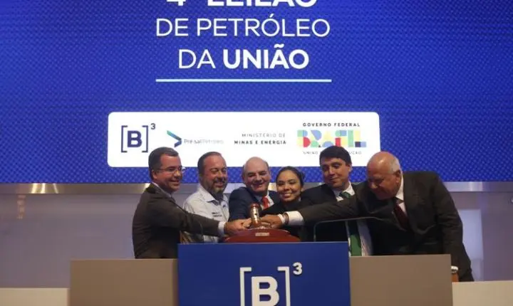 Leilão de petróleo da União bate recorde e atinge R$ 17 bilhões