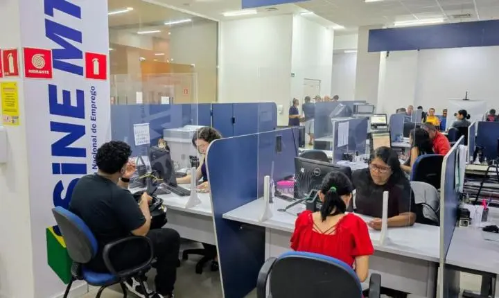 Mais de 2,4 mil vagas são disponibilizadas pelo Sine-MT nesta semana