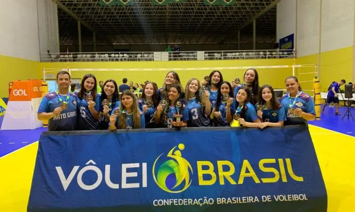 Mato Grosso é 3º Lugar no Campeonato Brasileiro de Seleções (SUB 17) de Voleibol