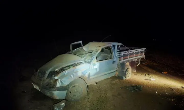 Morador de Paranatinga perde a vida após capotamento de caminhonete em Zona Rural