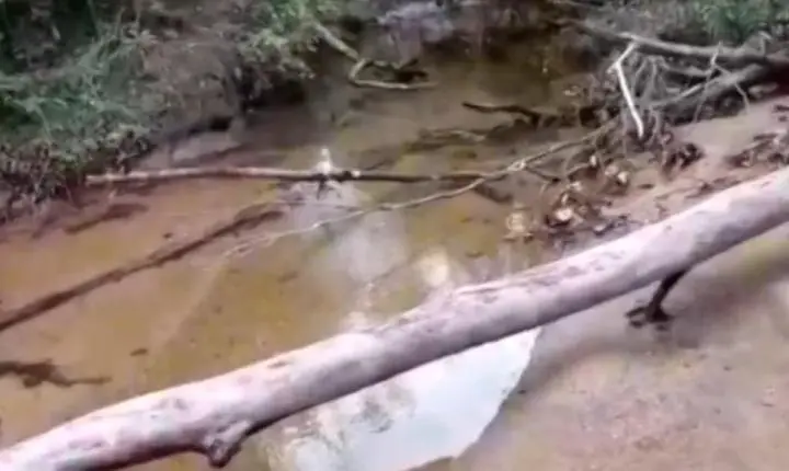 Moradores denunciam retenção de água por usina e reclamam de desabastecimento em MT