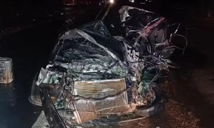 Motorista morre após tentar desviar de moto e ter carro atingido por dois caminhões em segundos na BR-364