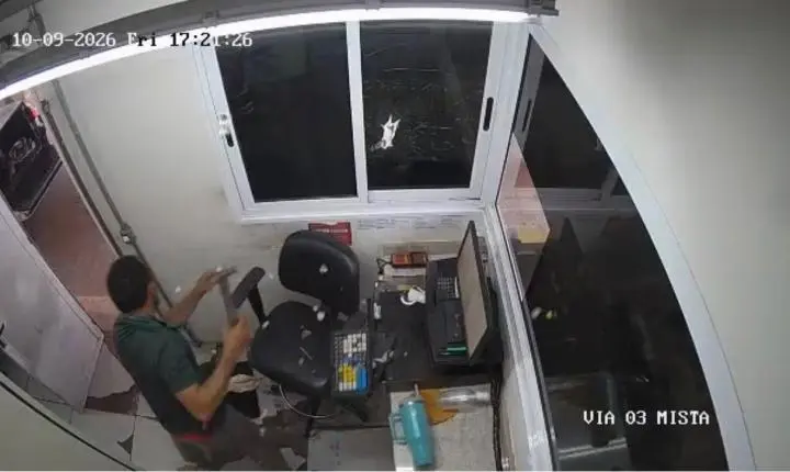 MT-130; Homem é preso pelo GAP após quebrar equipamentos em pedágio