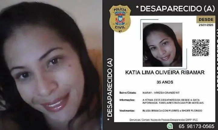 Mulher com transtornos psicológicos desaparece em VG