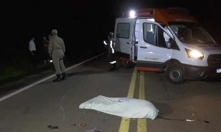 Mulher de 44 anos morre em acidente na MT-270